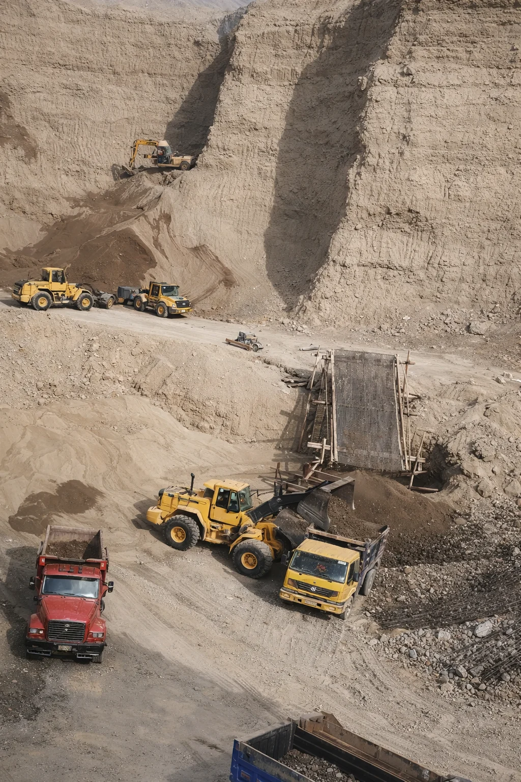 Maquinaria de D'Emmanuel en operación